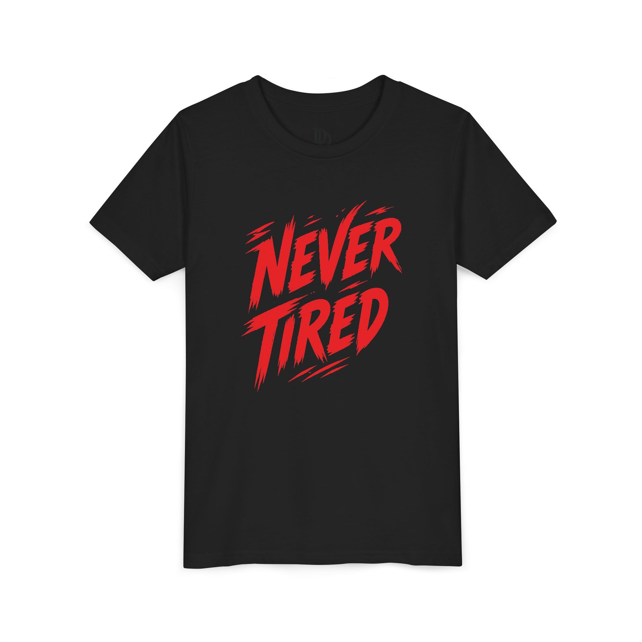 Never Tired Youth Tee - Red Print
