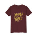 Never Tired Youth Tee - Gold Print