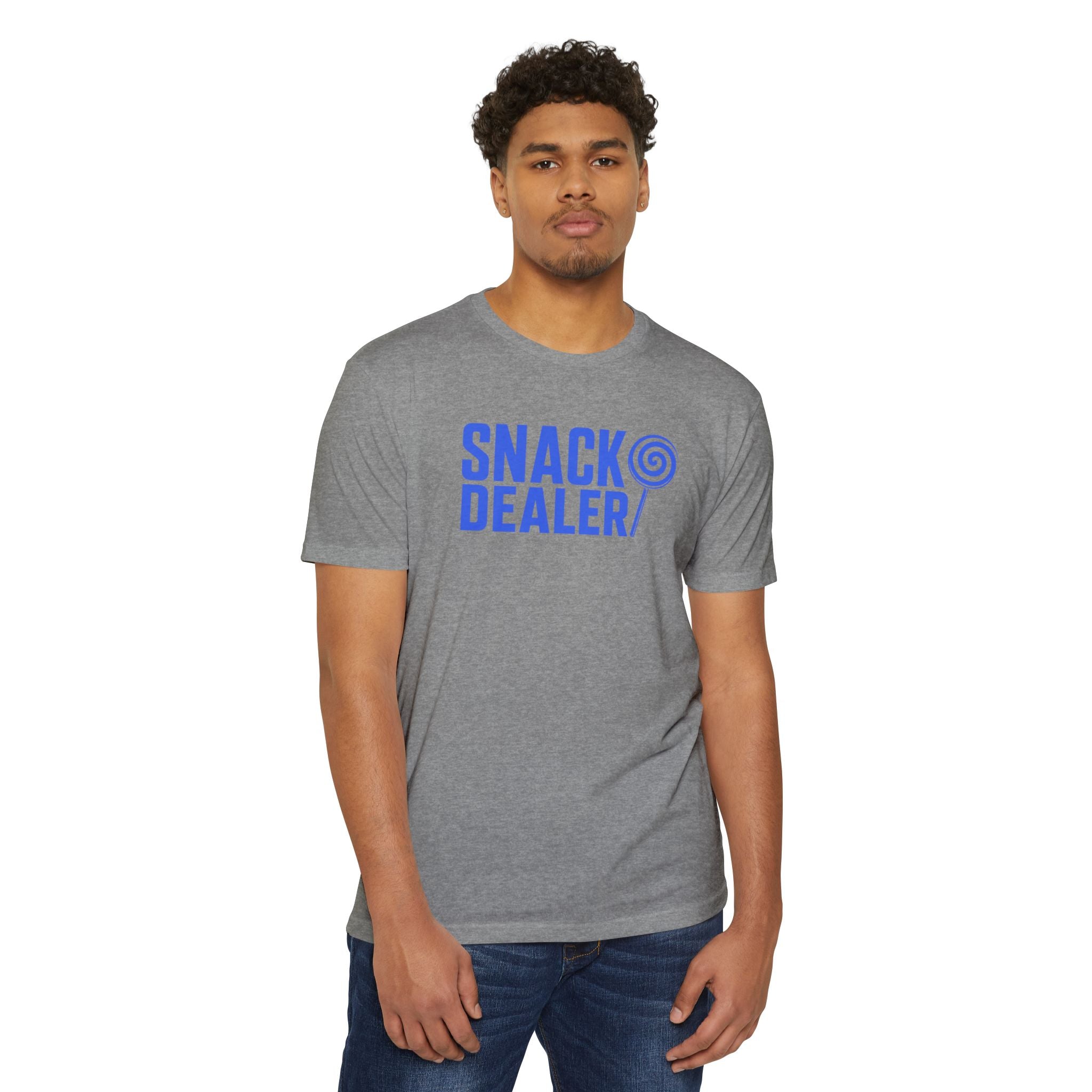 Snack Dealer Adult Tee - Blue Print