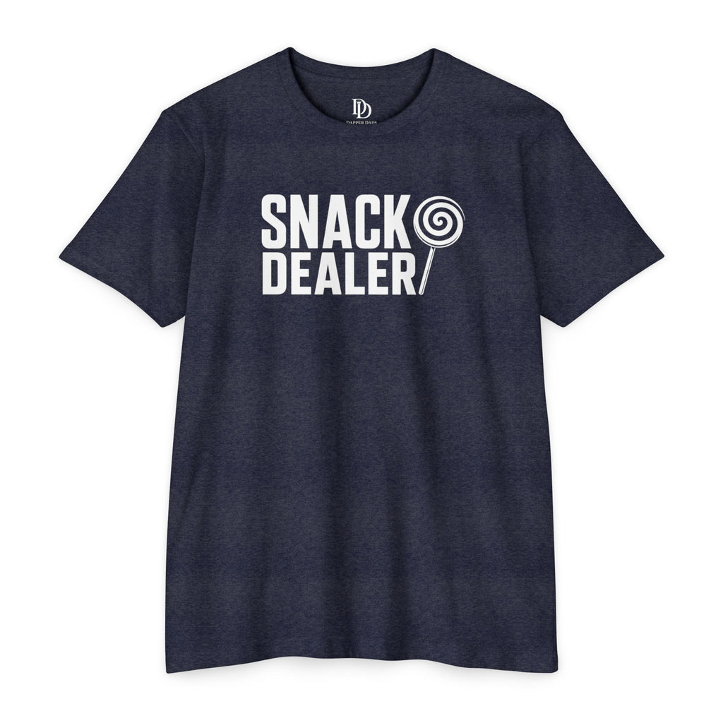 Snack Dealer Adult Tee - White Print