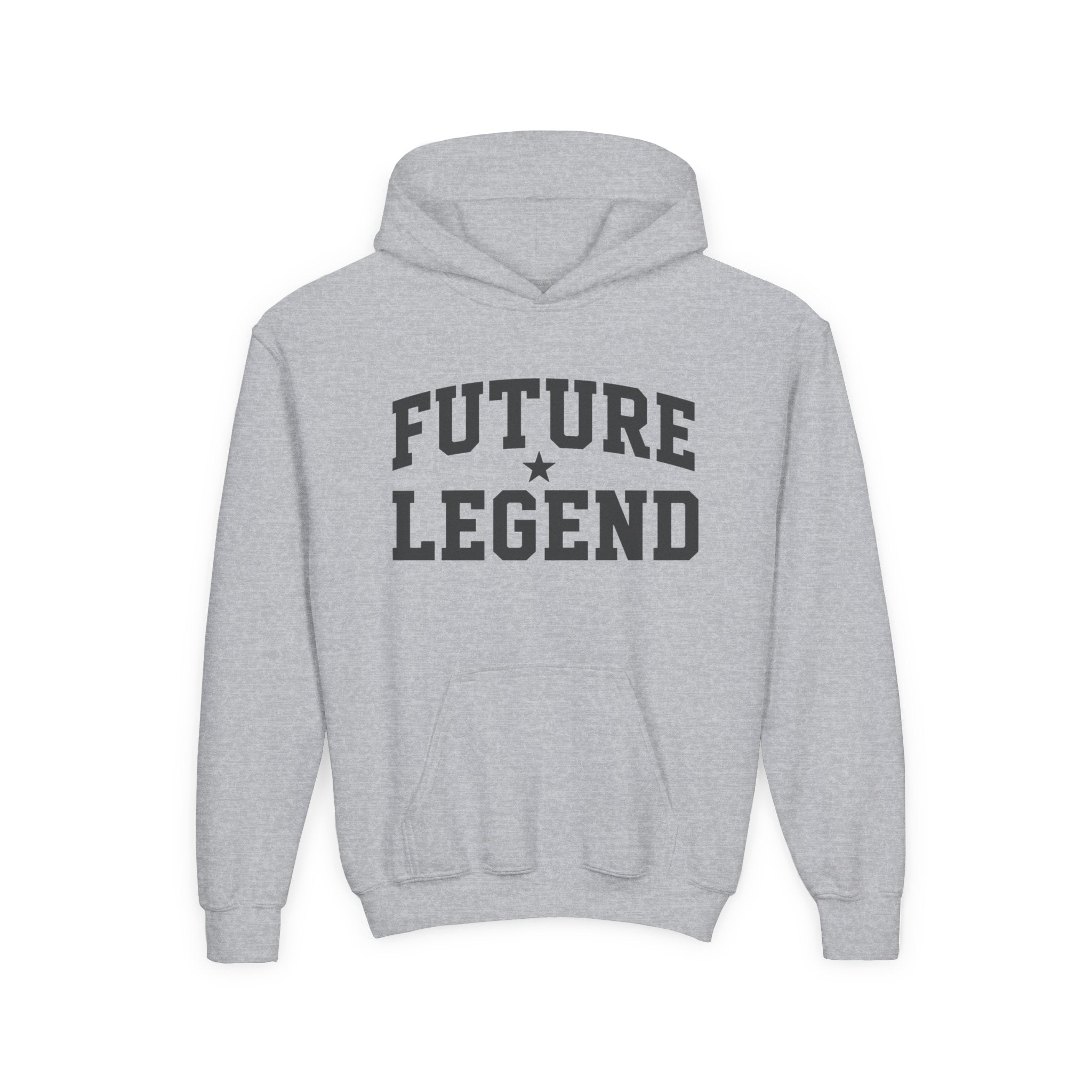 Youth Hoodie - "Future Legend" - Black Print
