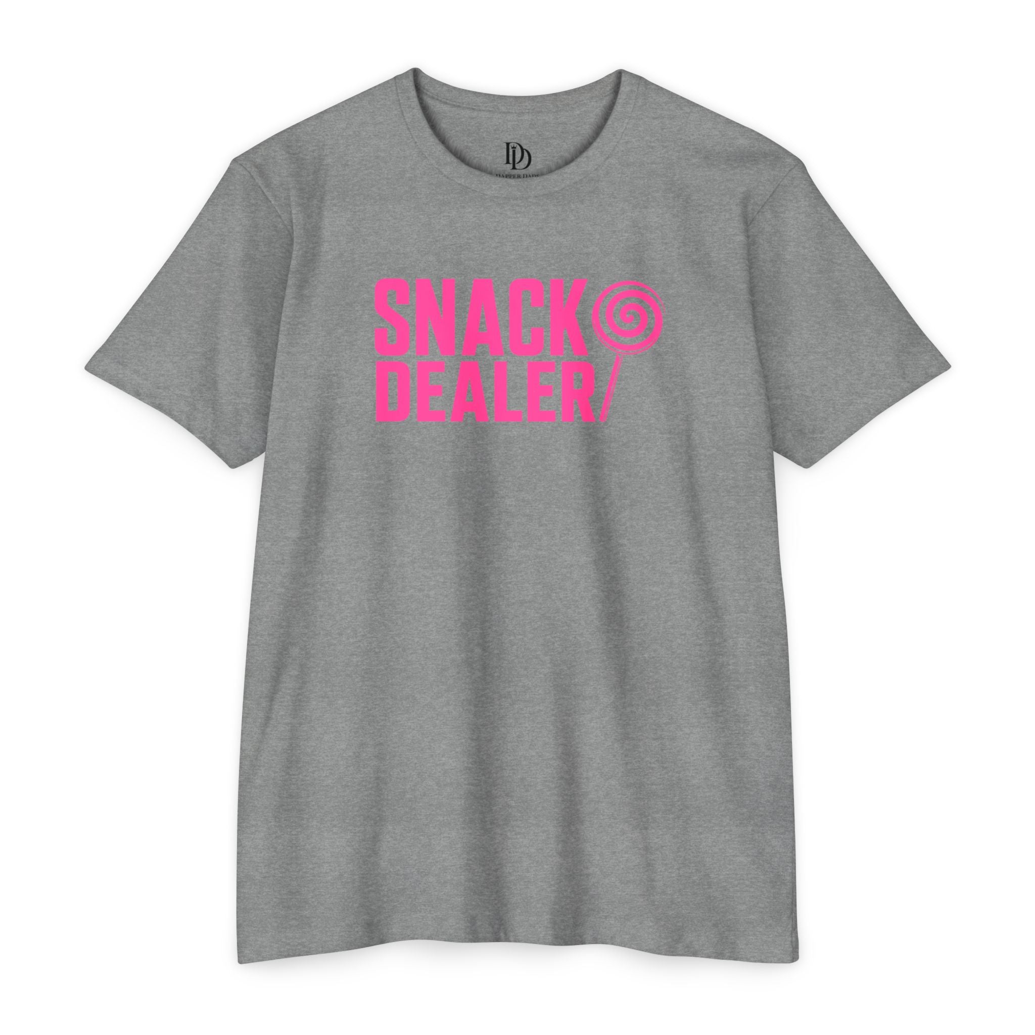 Snack Dealer Adult Tee - Pink Print