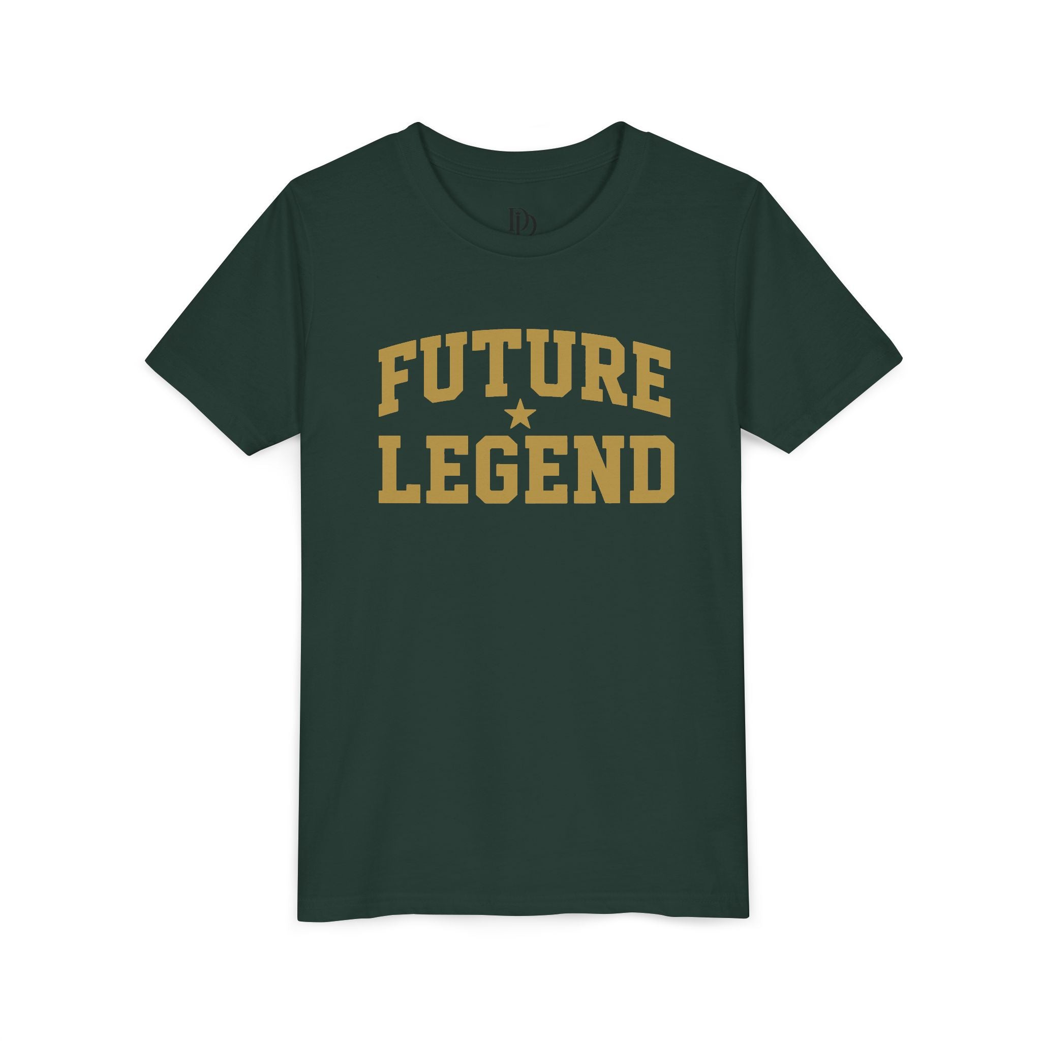 Future Legend Youth Tee - Gold Print