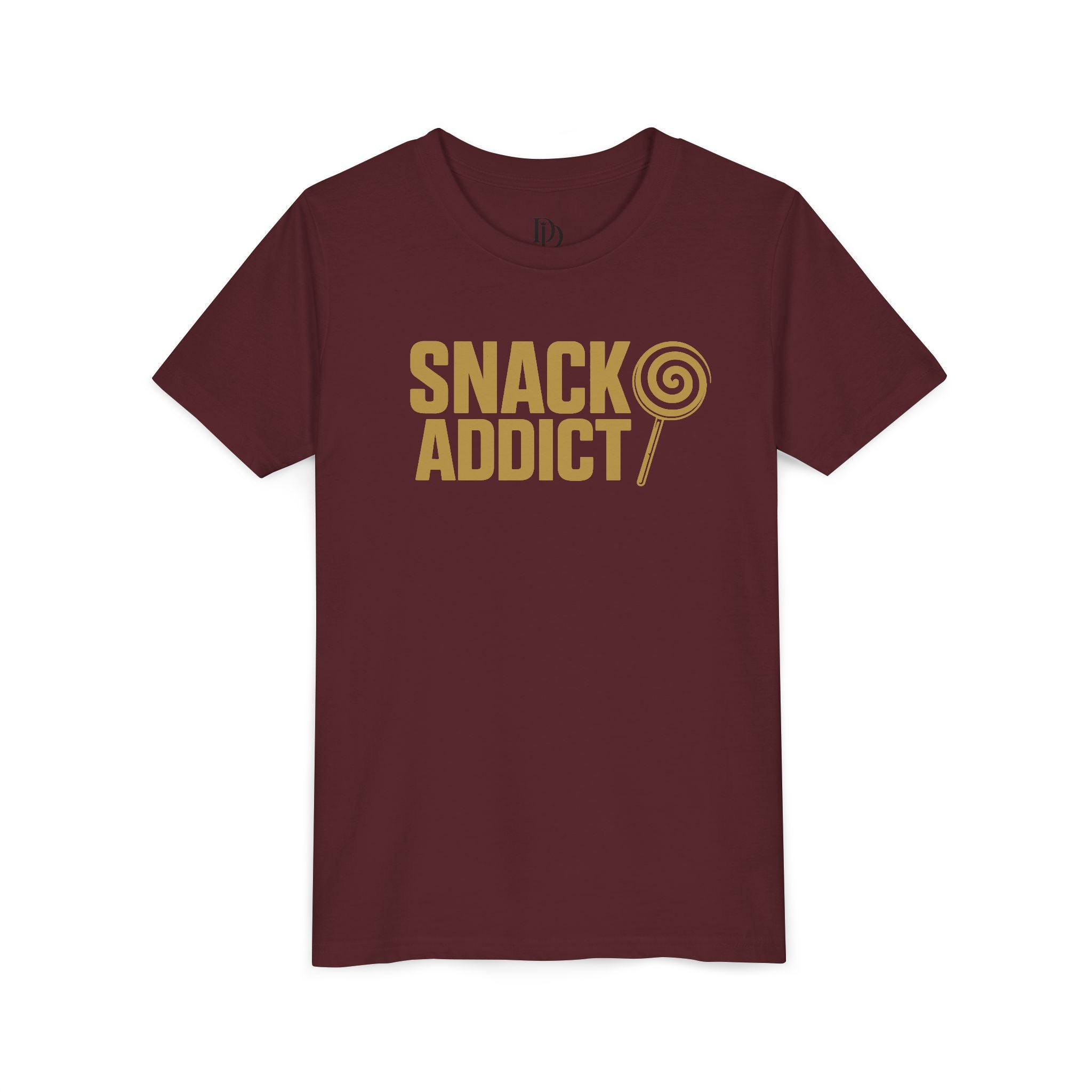 Snack Addict Youth Tee - Gold Print