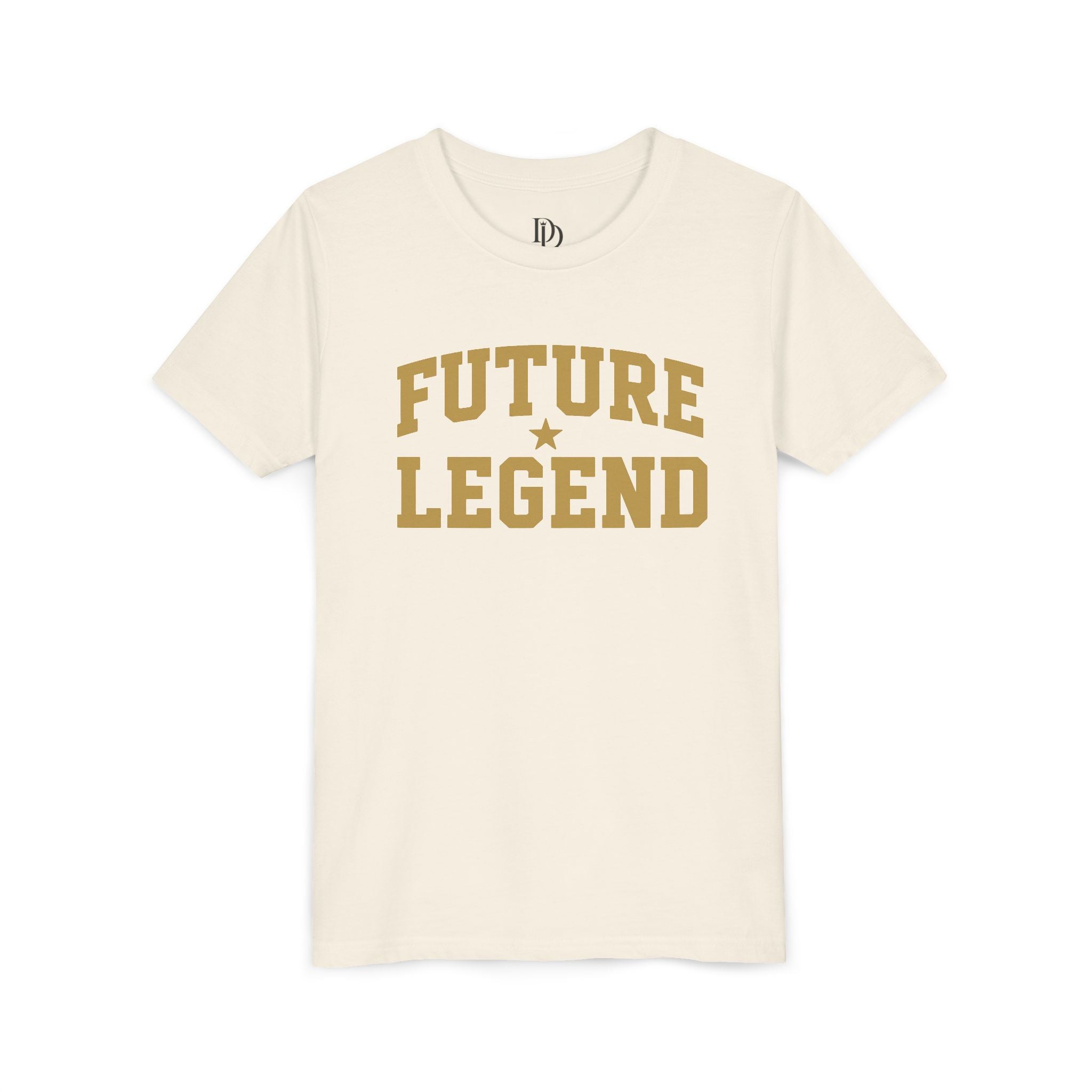 Future Legend Youth Tee - Gold Print