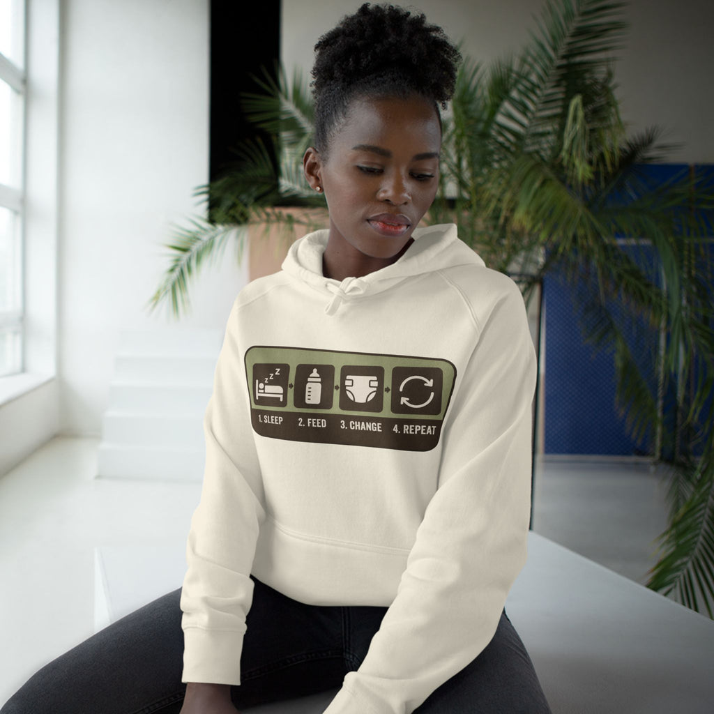 Sleep Feed Change Repeat Hoodie