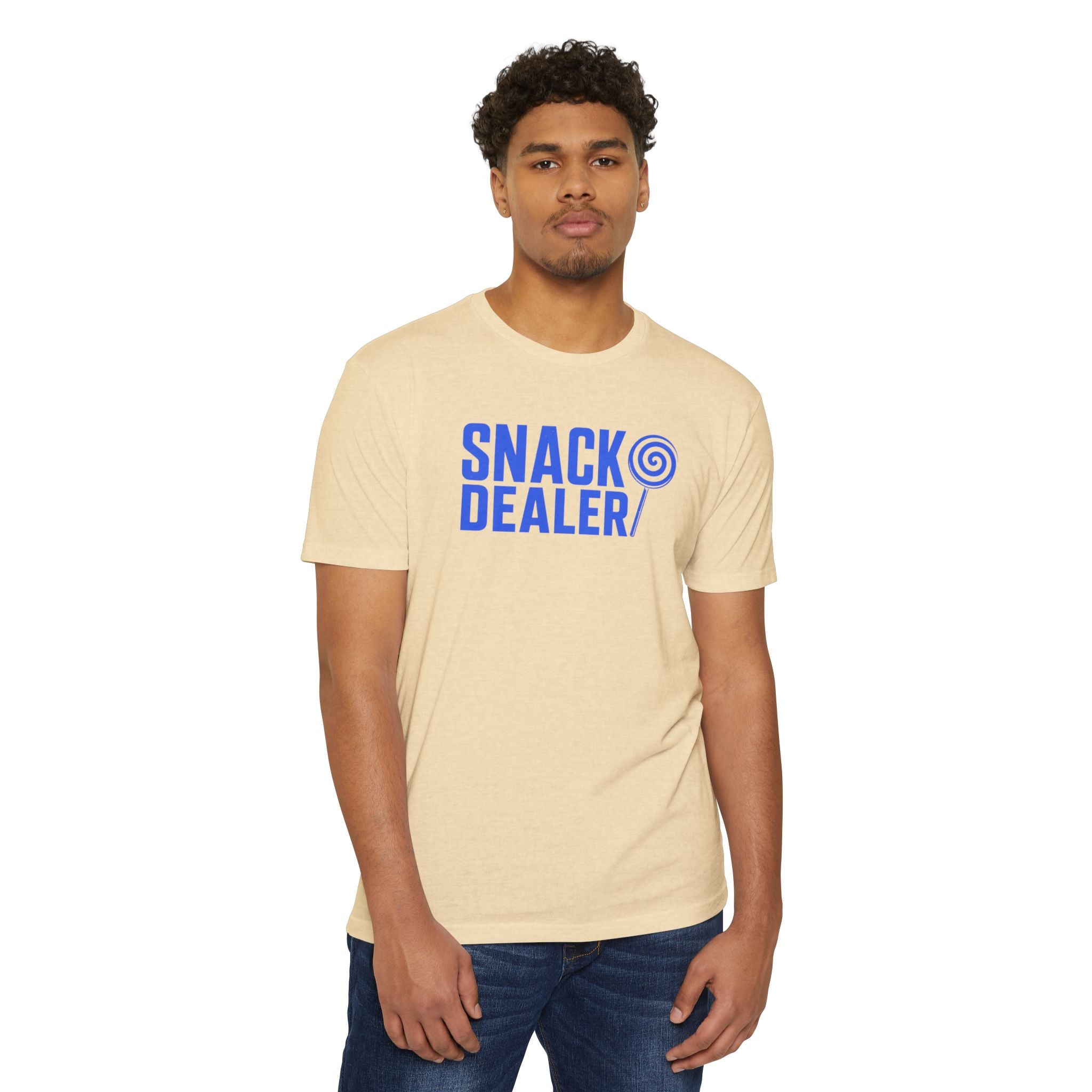 Snack Dealer Adult Tee - Blue Print