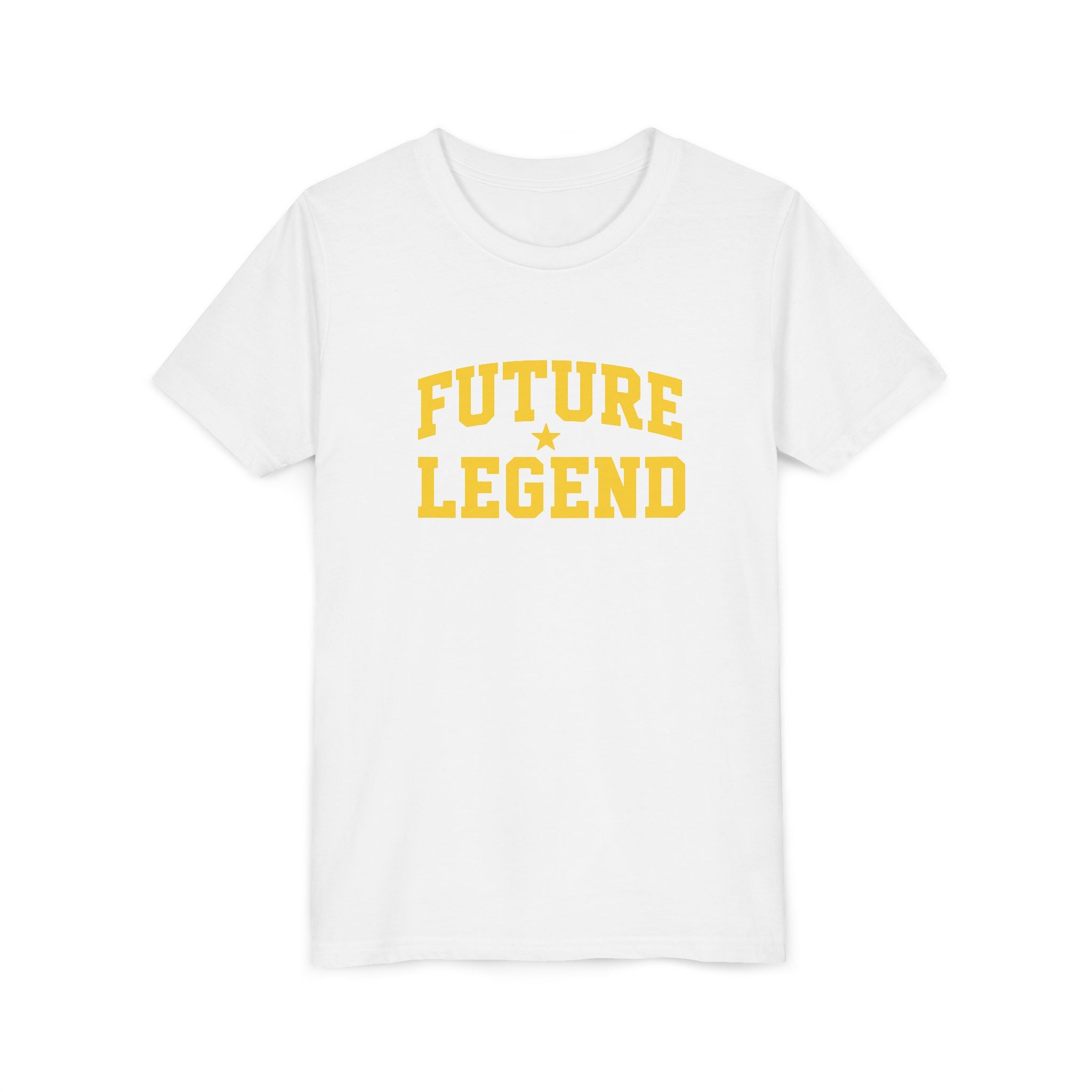 Future Legend Youth Tee - Gold Print